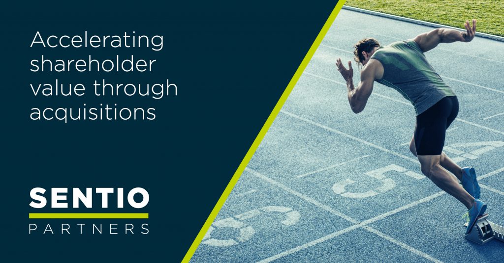Accelerating shareholder value through acquisitions