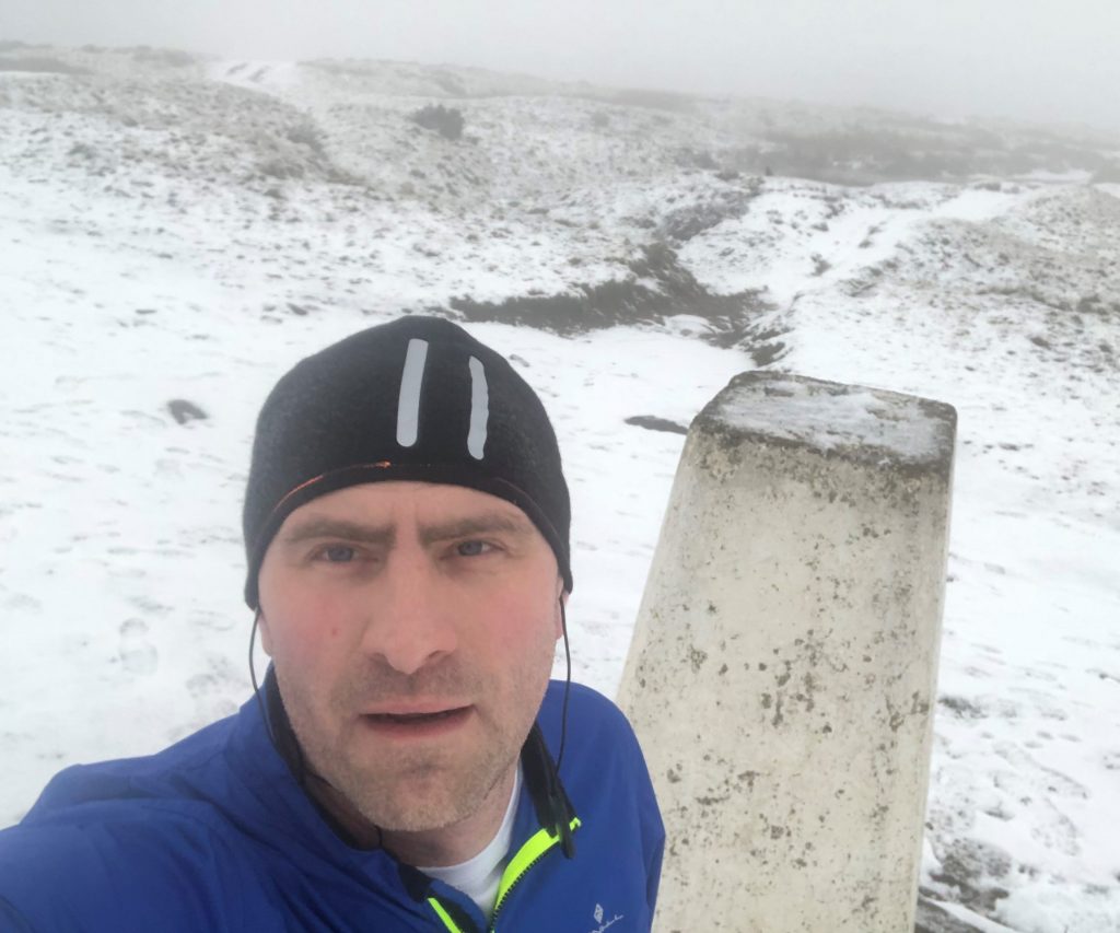 Will running up Baildon moor